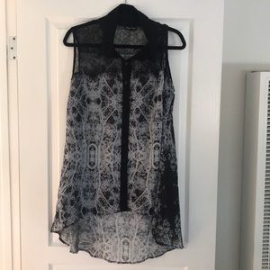 City Chic Plus Size High Low Tank